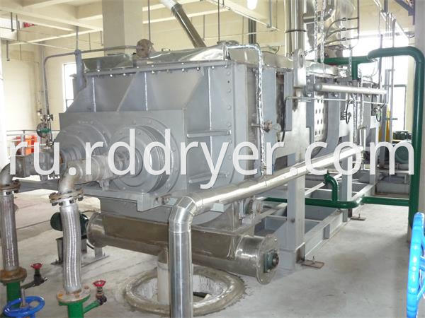 Large Capacity Calcium Carbonate Paddle Drying Machine